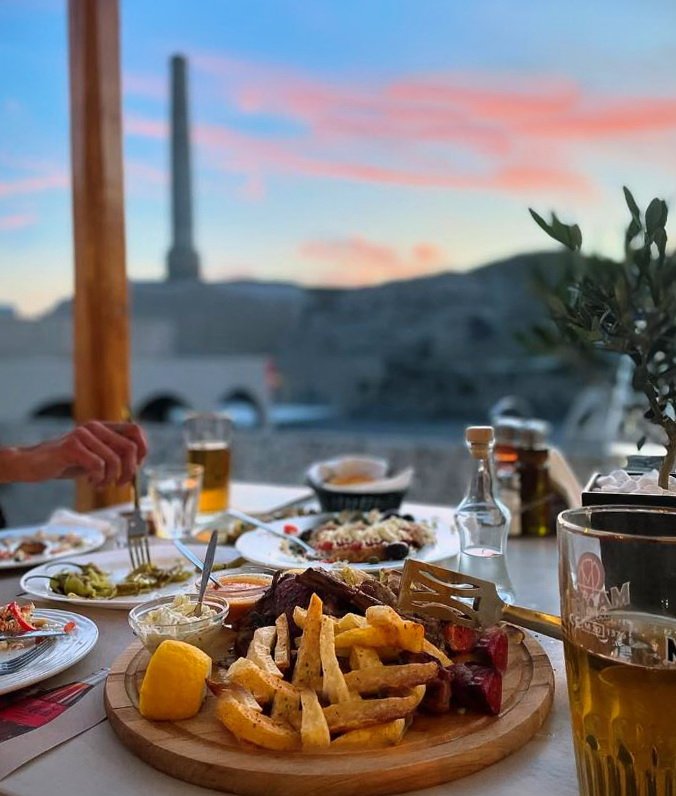 Best Greek Food in Vlychada Santorini