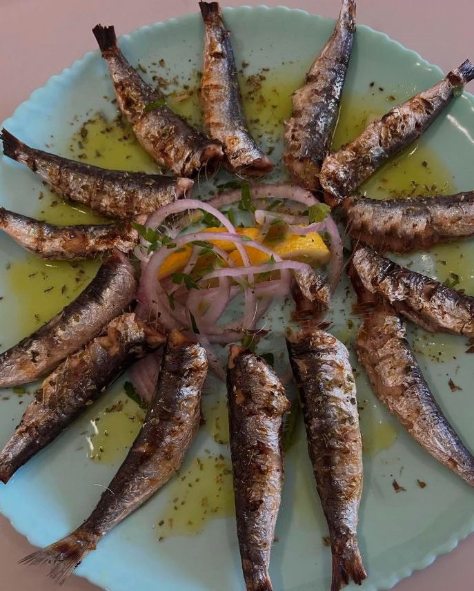 GRILLED SARDINES