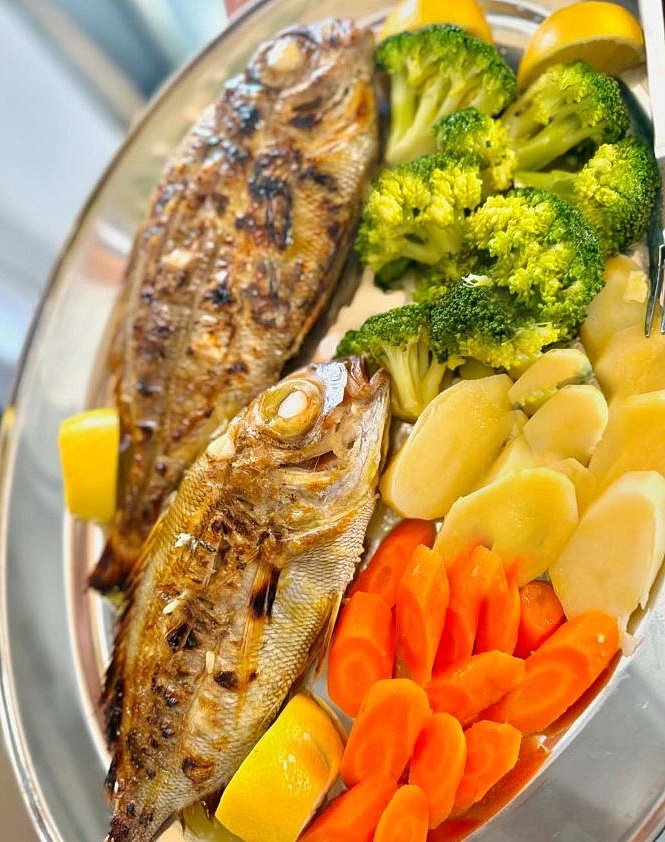 Grilled Fish with Vegetables